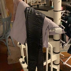 Grey Nike print running leggings